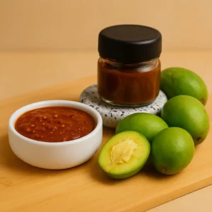 টক,ঝাল,মিষ্টি আমড়ার চাটনী