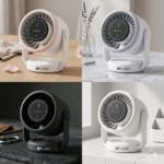 LIVO LV-2601 High Speed-Turbo Rechargeable Mini Fan with Digital Display