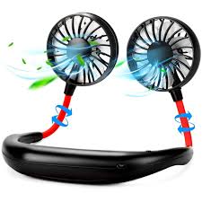 Portable Rechargeable Neck Fan (2600mAh) Price in BD | PallyShop