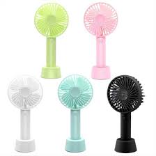 Portable Mini Rechargeable Travel Fan (N10) - 2000mAh High-Speed Cooling Fan