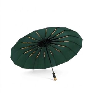 Premium 16-Ribs Windproof Automatic Long Handle Umbrella