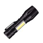 Powerful Mini COB Rechargeable Flashlight with Pocket Clip