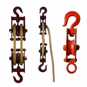 High-Quality Steel Pulley Block with Hook | Pally Bidyut Standard