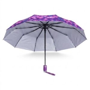 Premium Foldable UV Protection Magic Print Umbrella-10 Ribs