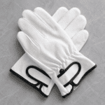 Premium White Genuine Leather Driving & Fashion Gloves for Men