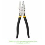 TOLSEN 9.5″ High Leverage Combination Pliers | Heavy Duty Hand Tool