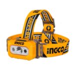Ingco 200 Lumens LED Headlamp (HHL013AAA8) - Industrial Head Light with Motion Sensor