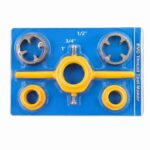 Manual PVC Pipe Thread Maker Die Tool Set (1/2", 3/4", 1") - প্লাম্বিং থ্রেড কাটিং টুল
