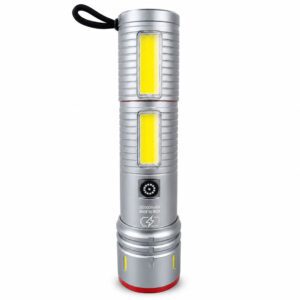 রিচার্জেবল এলইডি টর্চ লাইট (Rechargeable Torch Light) — JYSUPER JY-2570 (হাই পাওয়ার সার্চলাইট)