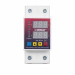 Adjustable Voltage and Current Protector Dual LED Display - 63A