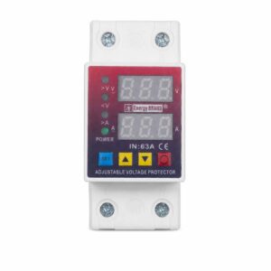 Adjustable Voltage and Current Protector Dual LED Display - 63A