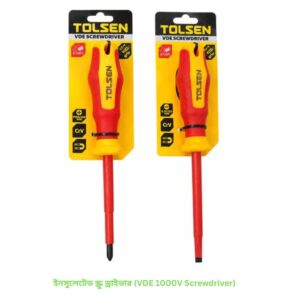 ইনসুলেটেড স্ক্রু ড্রাইভার (VDE 1000V Screwdriver)