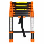 টেলিস্কোপিক এক্সটেনশন ল্যাডার (Telescopic Extension Ladder) — হেভি ডিউটি অ্যালুমিনিয়াম ফোল্ডিং মই