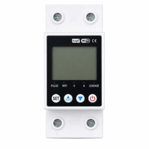 Tuya Smart WiFi Voltage Protector & Energy Meter 63A (Over Under Voltage, Current & Leakage Protection)